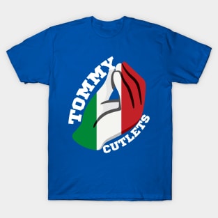 Tommy Cutlets Italian Hand, Italian Flag - 2 T-Shirt